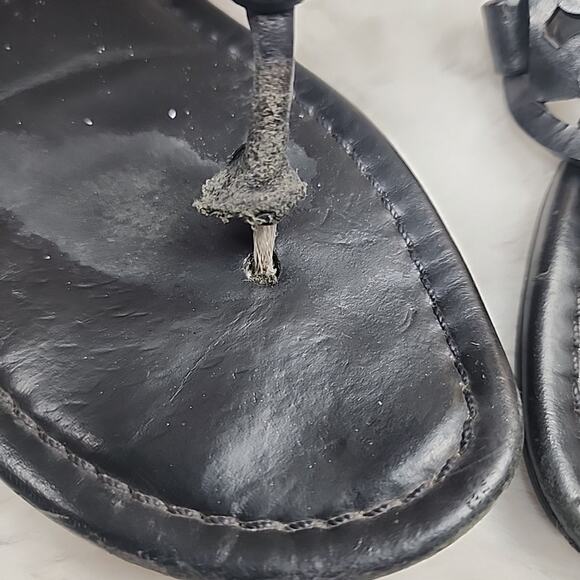 Tory Burch Miller Sandal Black size 7 M - Picture 4 of 9